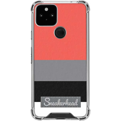 Sneakerhead Stripes Google Pixel 5 Clear Case